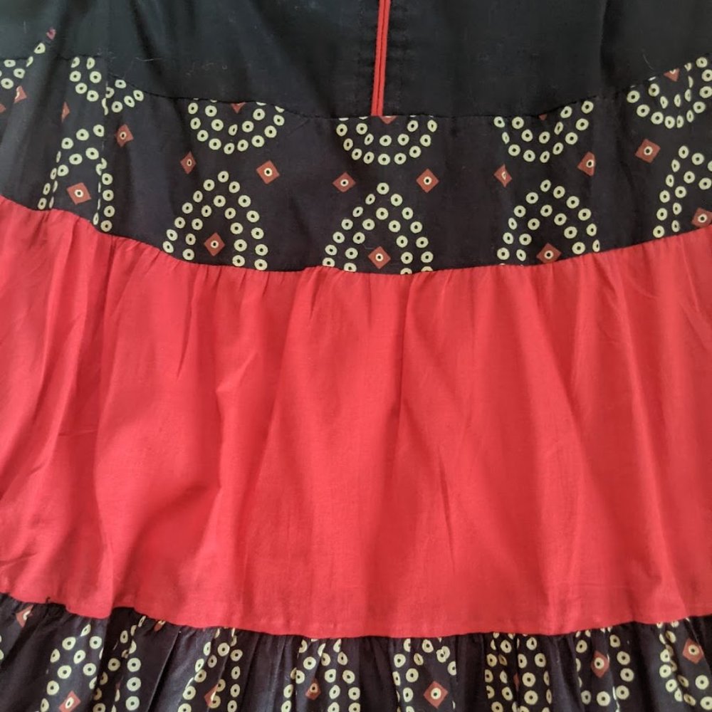 Authentic Indian Dress A-Line Size XL - Picture 3 of 5